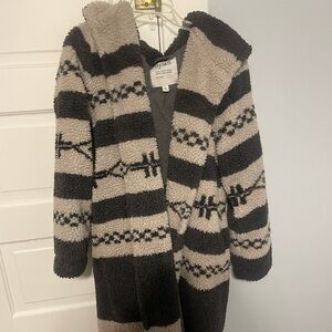 Dylan Gray and Cream Sherpa Jacket